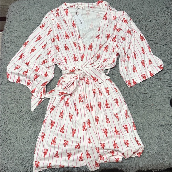 ๐ฆ๐ฆ Vera Bradley Lobster Robe ๐ฆ๐ฆ - Picture 3 of 7